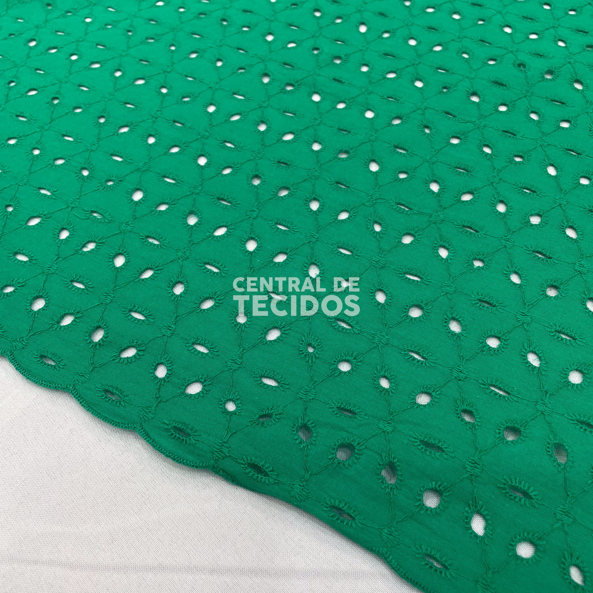 Broderi Laise Bordado Geo Verde