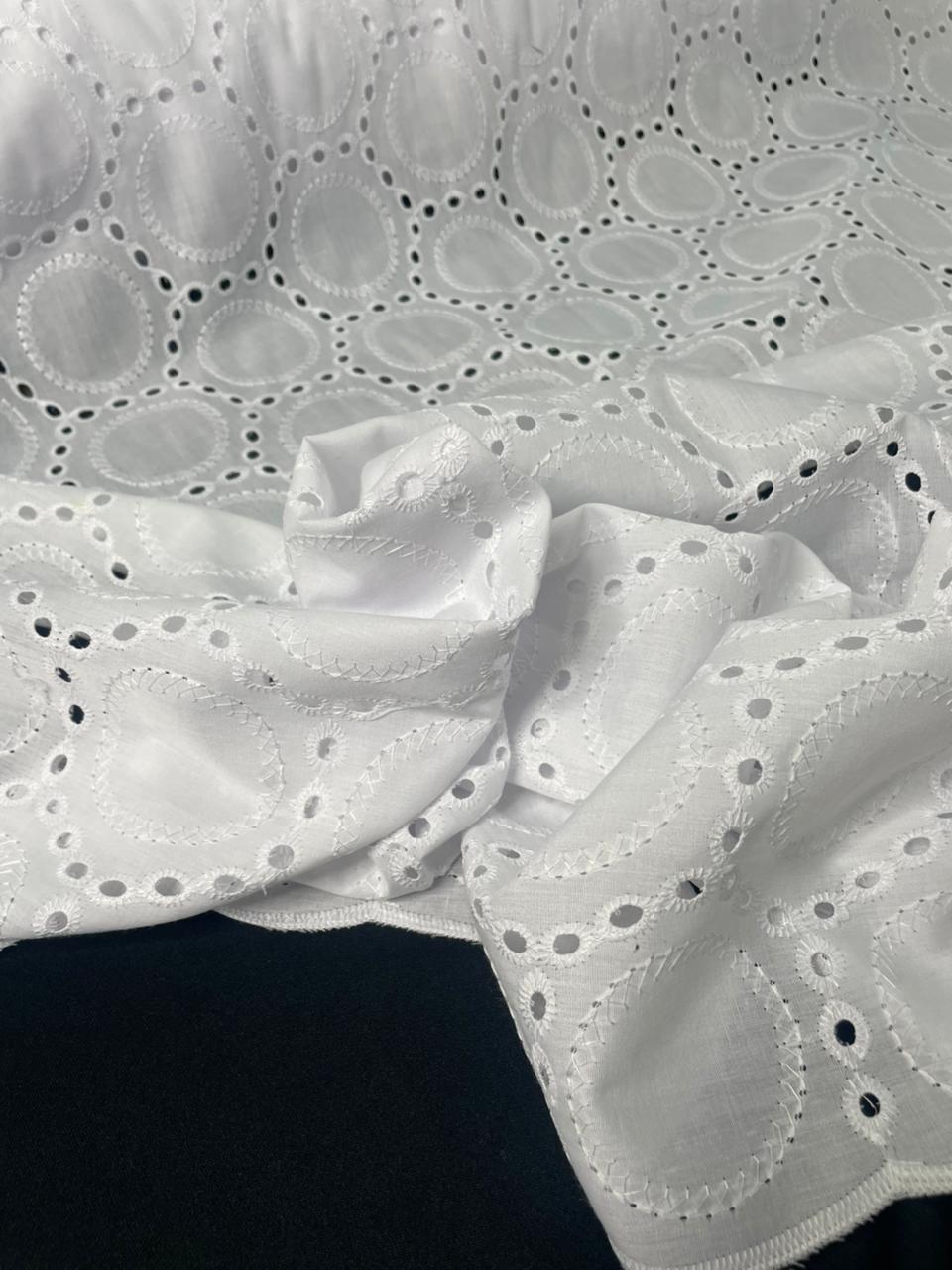 Laise Bordado Algodão Flex Formas 11