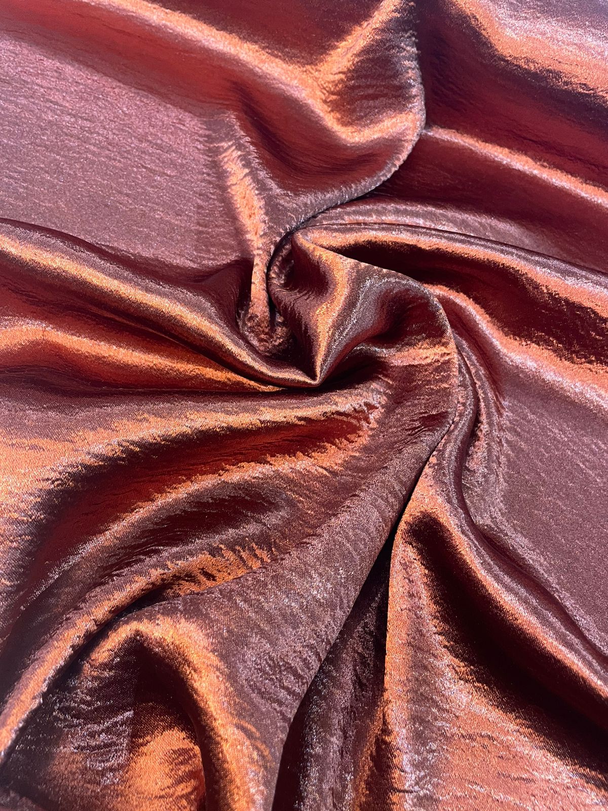 Crepe Satin Glamour Cobre