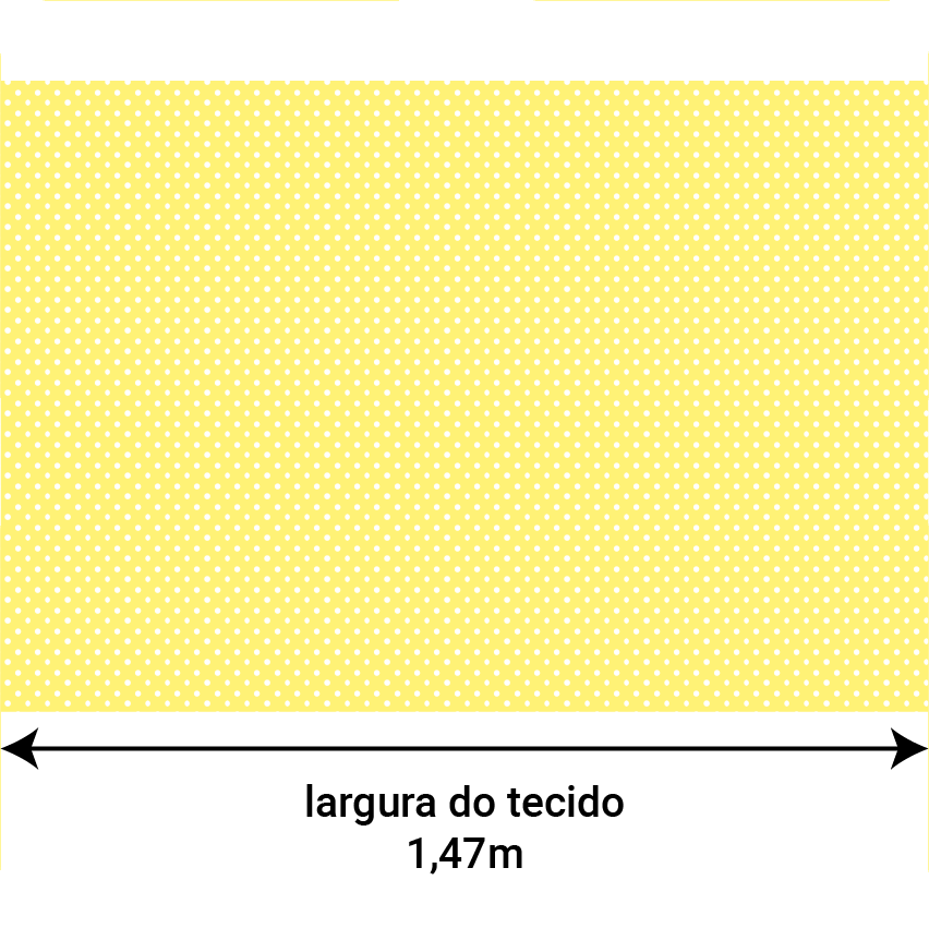 Tricoline Fio Tinto Xadrez Médio Amarelo