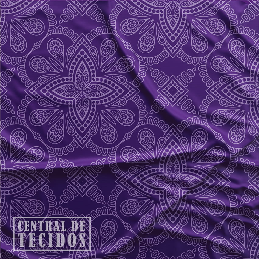 Oxford Digital | Azulejo Colonial Roxo