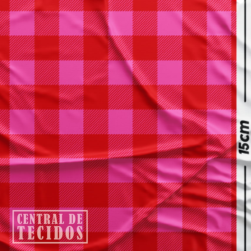 Padrão de tecido xadrez vermelho e rosa 639998 Vetor no Vecteezy