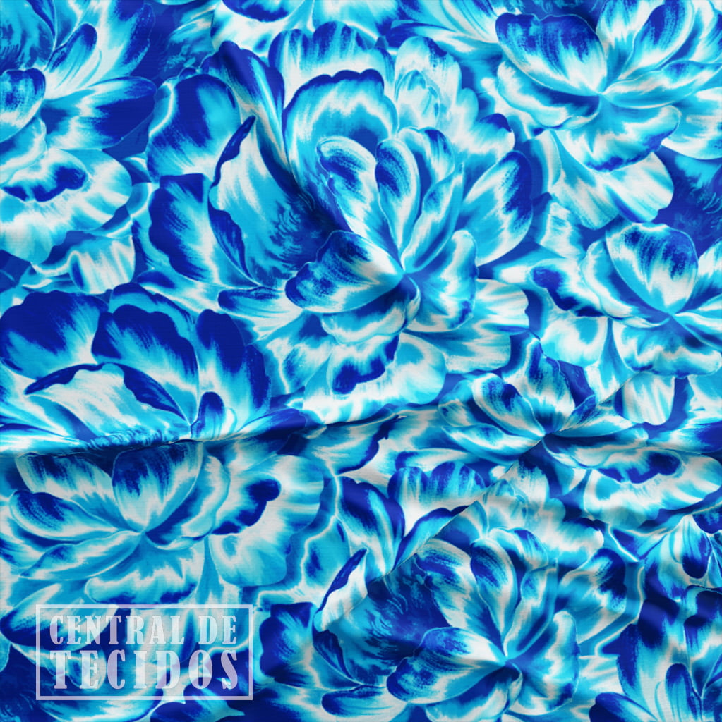 Oxford Digital | Mar de Flores Azul
