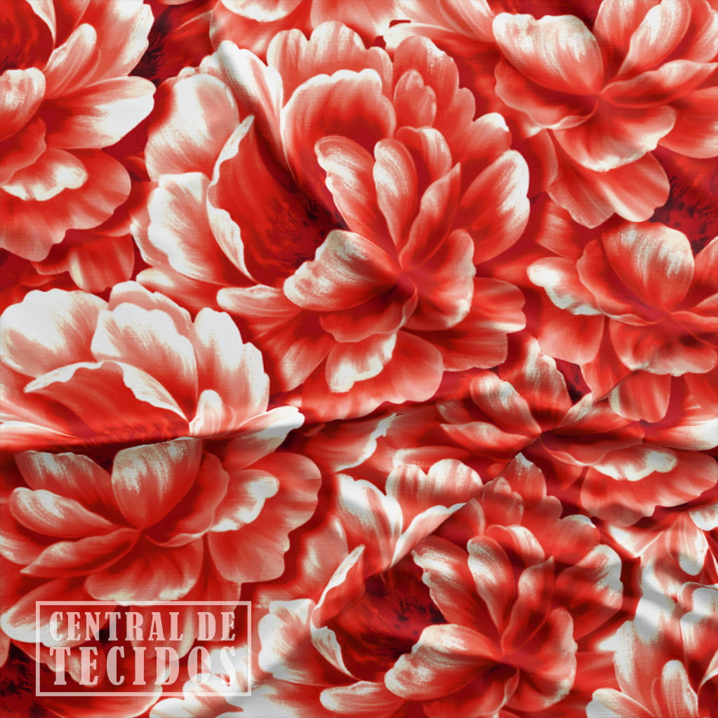 Oxford Digital | Mar de Flores Vermelho