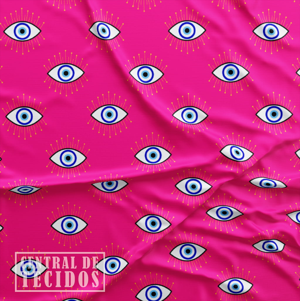 Supertouch Estampado | Olhos Místicos Pink G