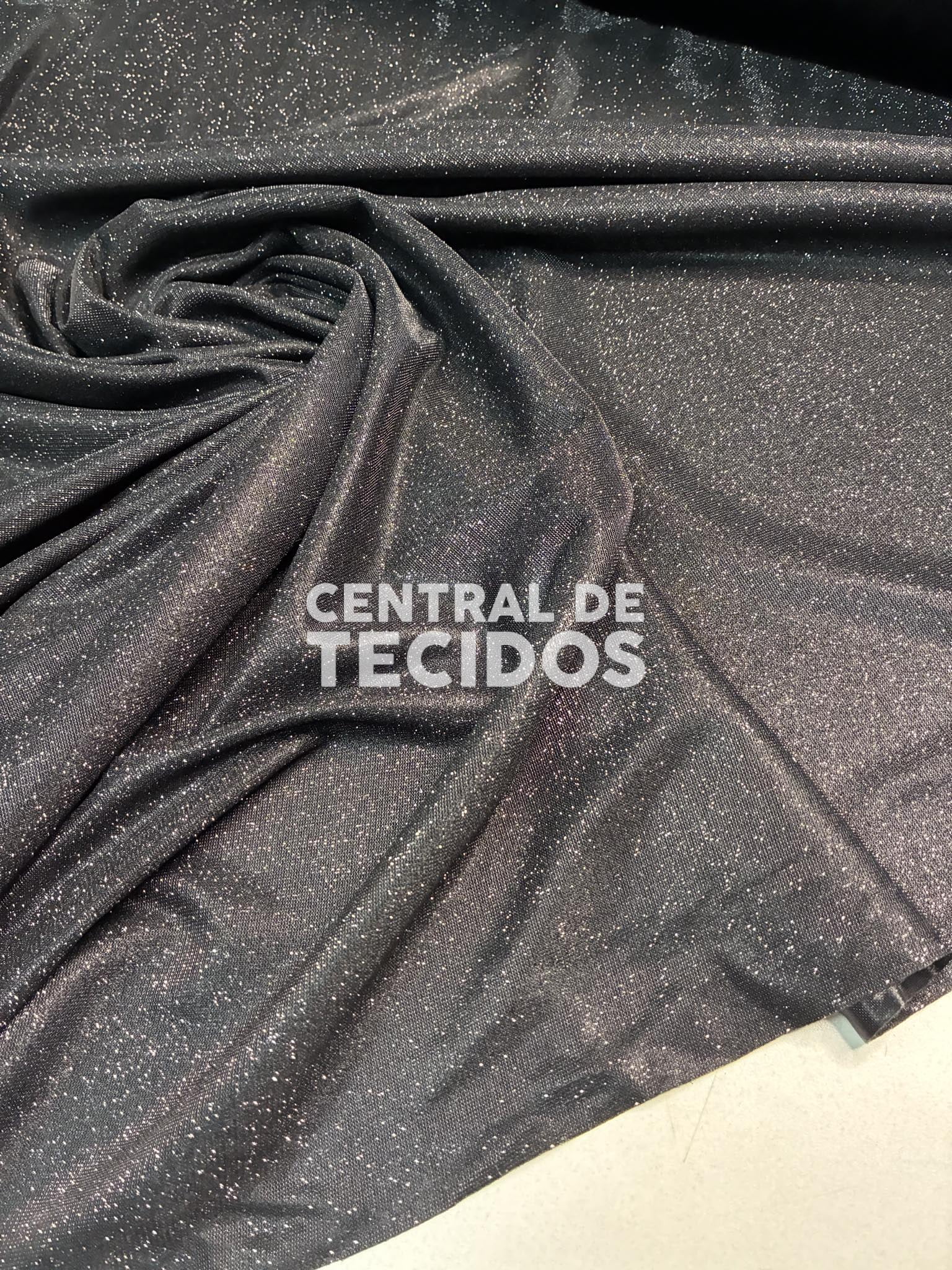 Lurex Design Preto Black