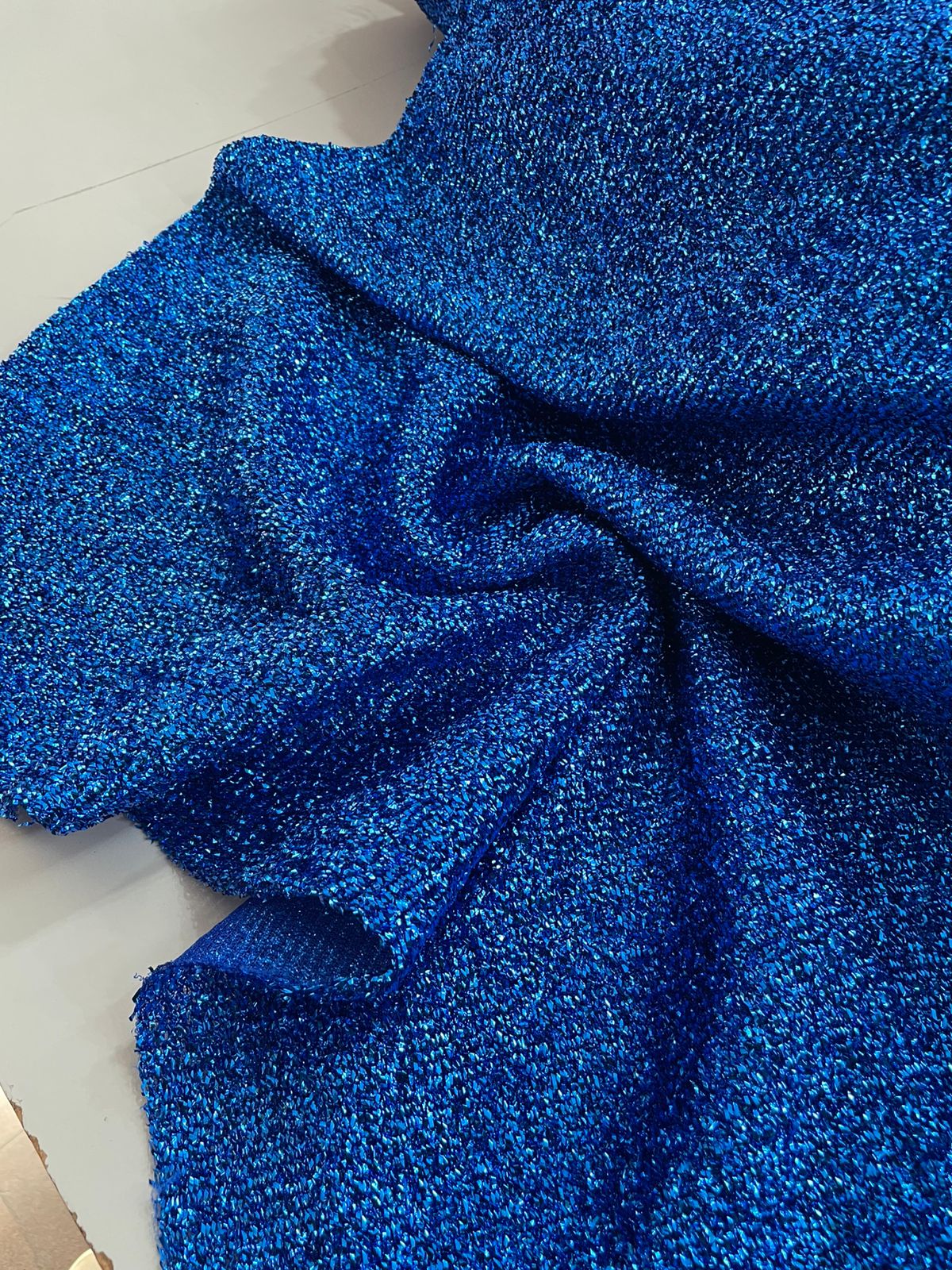 Lurex Sponge Screen Azul