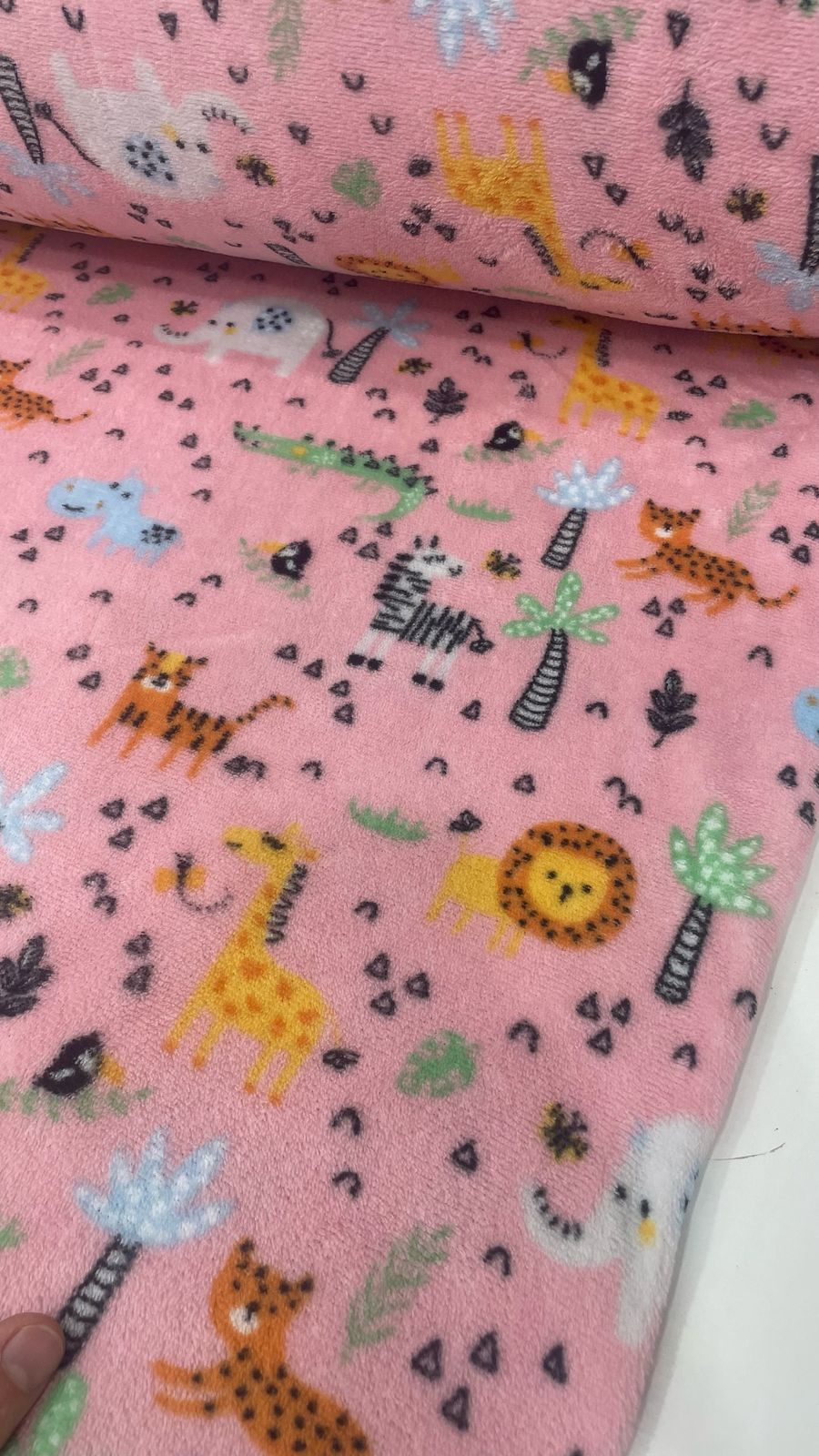 Fleece Mantinha Safari Roar
