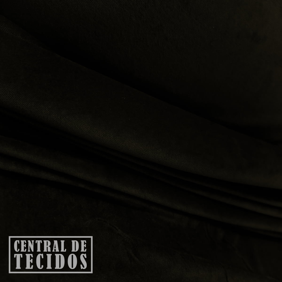 Tecido plush preto (outono/inverno)