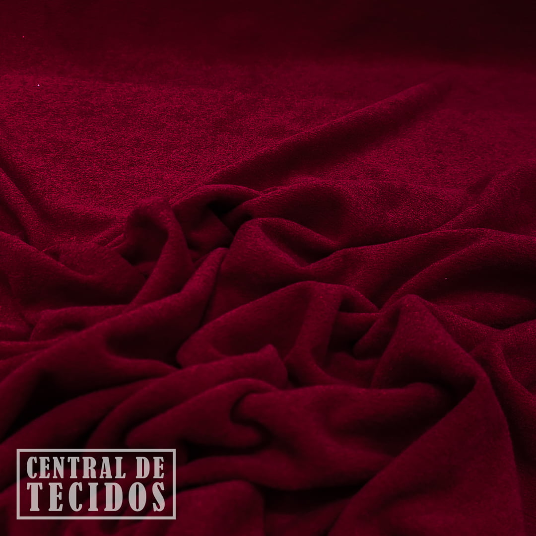 Tecido plush roxo (outono/inverno)