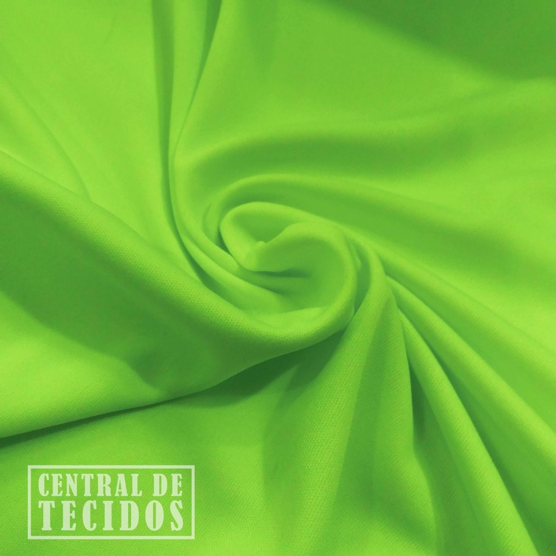 Malha Jersey Liso | Verde Neon 