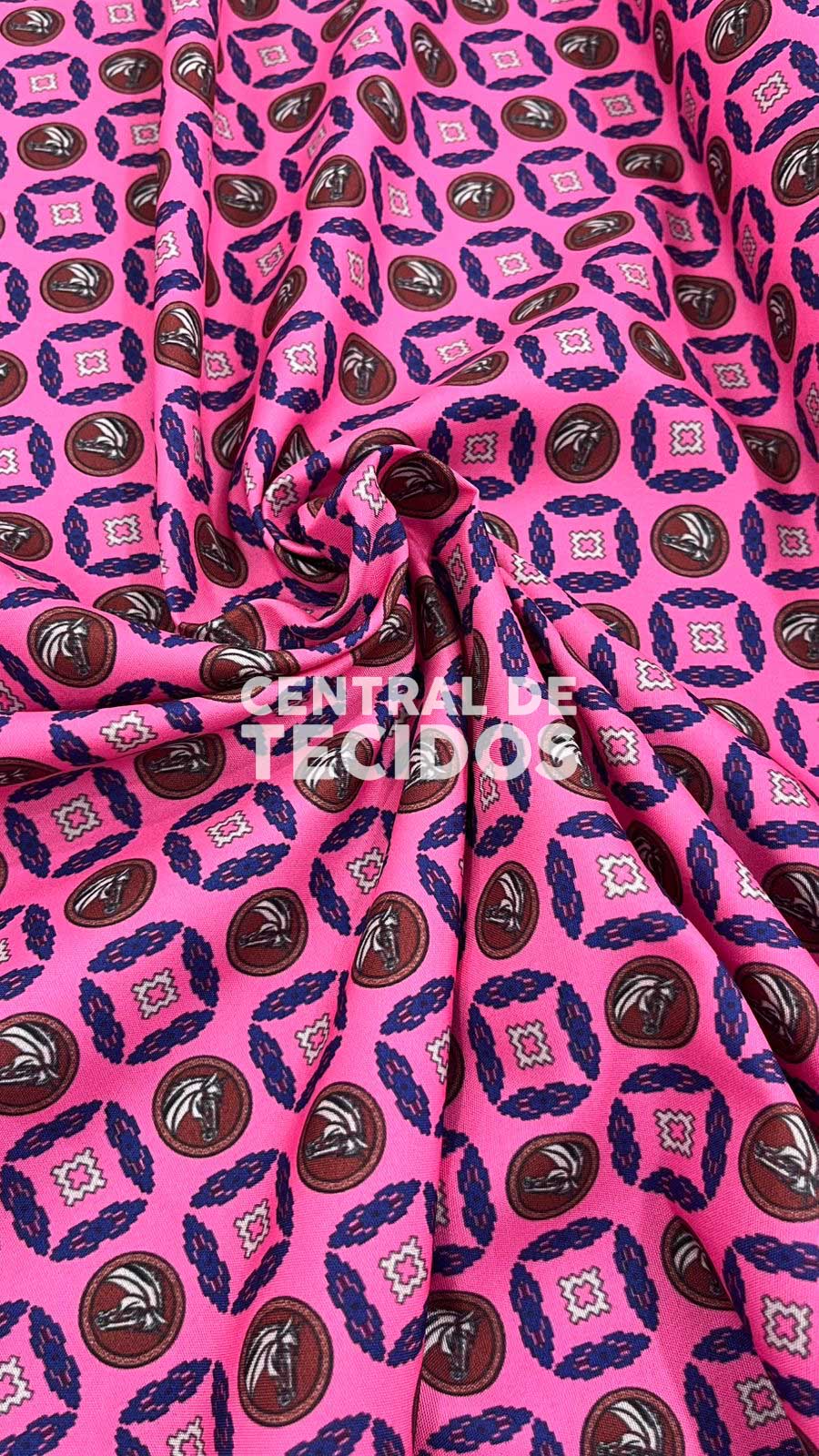 Microtel Digital Estampas Gaúchas Pampeana Rosa