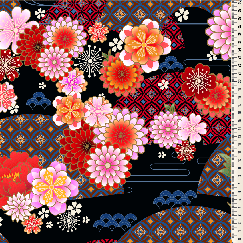 Mosaico Floral – Donatelli Tecidos