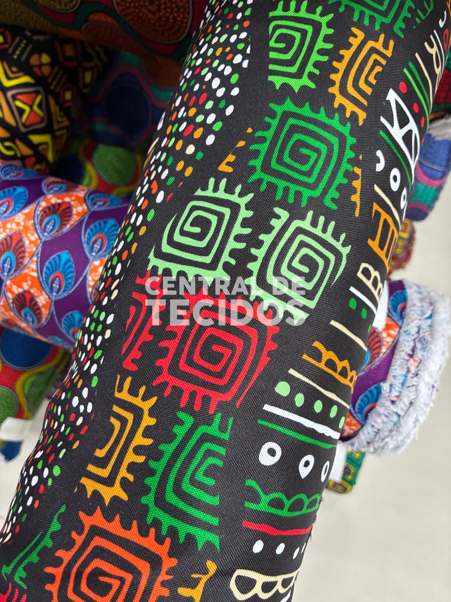 Oxford Estampado Étnico 02