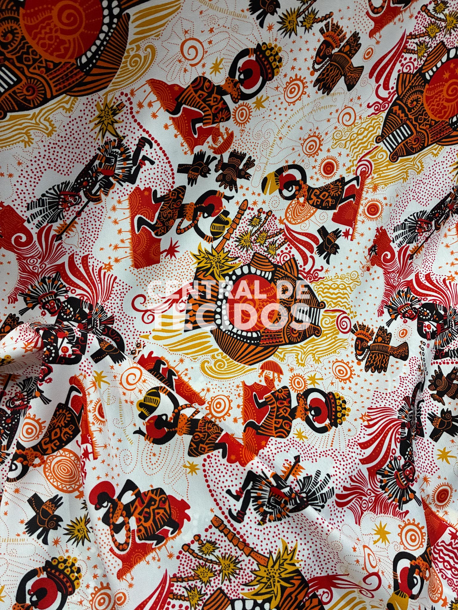 Oxford Estampado Étnico 26