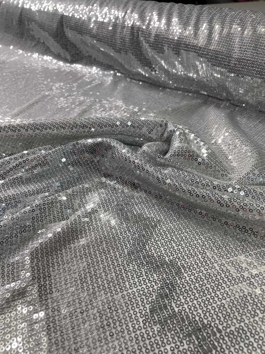 Malha Paete New Branco com Prata