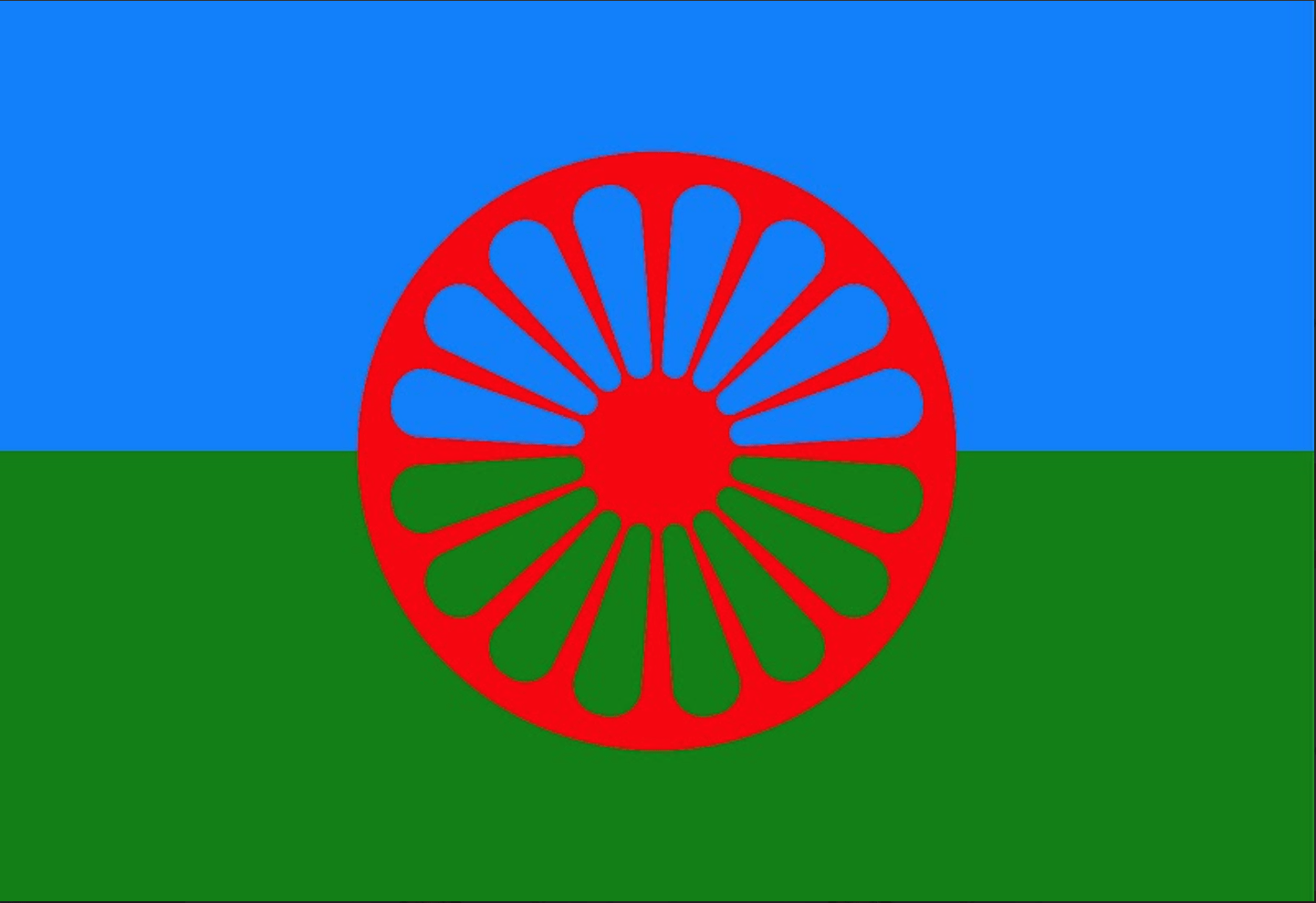 Bandeira Cigana Povo Rom