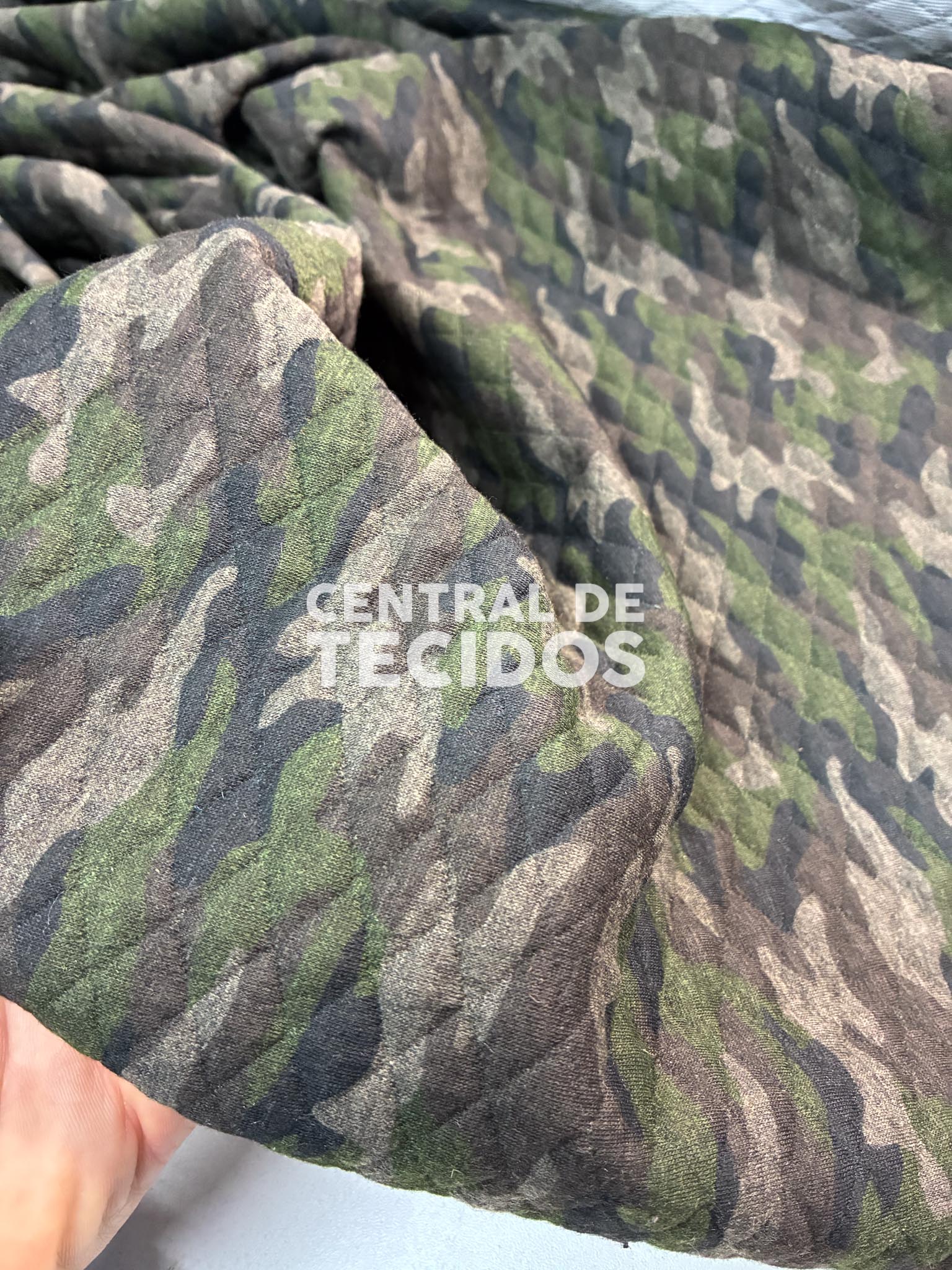 Malha Matelada Camuflada