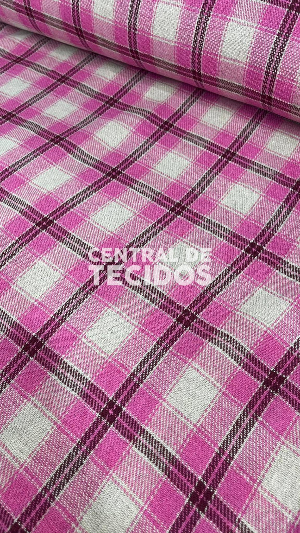 Flanela Xadrez Felpada 10
