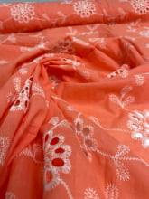 Laise Bordado Flor Coral
