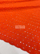 Broderi Laise Bordado Geo Laranja