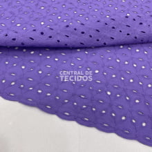 Broderi Laise Bordado Geo Roxo