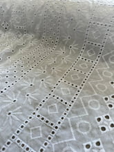 Laise Bordado Algodão Étnico Branco