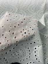 Laise Bordado Algodão Flex Flores Branco 6