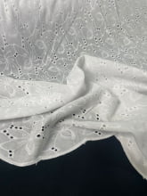 Laise Bordado Algodão Flex Flores Branco 7 Laise Bordado Algodão Flex Flores Branco 7