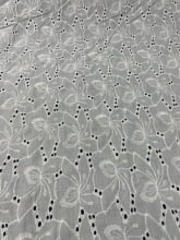 Laise Bordado Algodão Flex Flores Branco 7