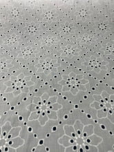 Laise Bordado Algodão Flex Flores Branco 4 Laise Bordado Algodão Flex Flores Branco 4