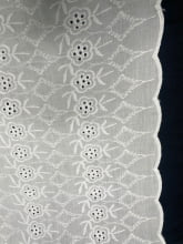 Laise Bordado Algodão Flex Flores Branco 3