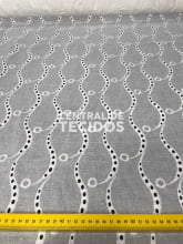 Laise Bordado Algodão Romantic Branco 1