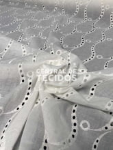 Laise Bordado Algodão Romantic Branco 1