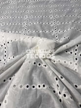 Laise Bordado Algodão Romantic Branco 4