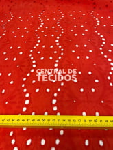 Laise Bordado Algodão Romantic Vermelho