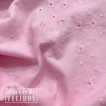 Broderi Cotton Embroidery | Rosa Claro