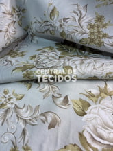 Percal Misto Estampado Floral Delicado