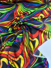 Cetim Estampado Multicores