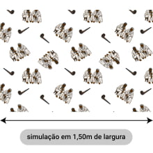 Oxford Digital Pretos Velhos Fundo Branco
