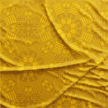 Oxford Digital | Mandala Geométrico Amarelo