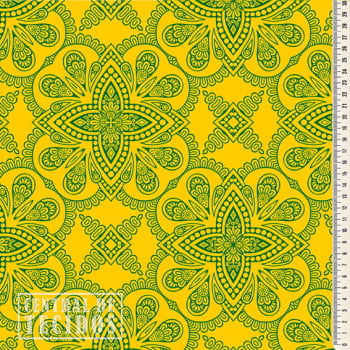 Oxford Digital | Azulejo colonial Amarelo e verde