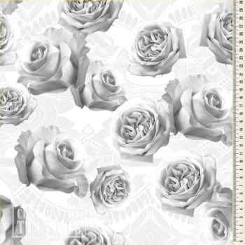 Oxford Digital | Rosas Branco e Cinza