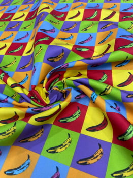 Microsuede Digital | Pop Art Warhol Banana