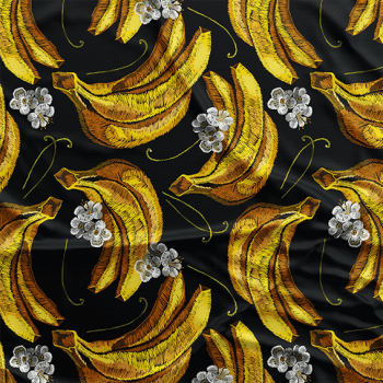 Supertouch Estampado | Bananas Preto