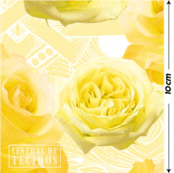 Oxford Digital | Arabesco Rosas Amarelo