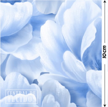 Oxford Digital | Mar de Flores Azul Claro