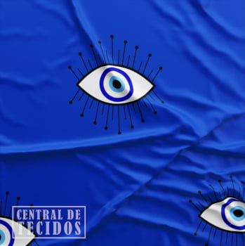 Supertouch Estampado | Olhos Místicos Azul