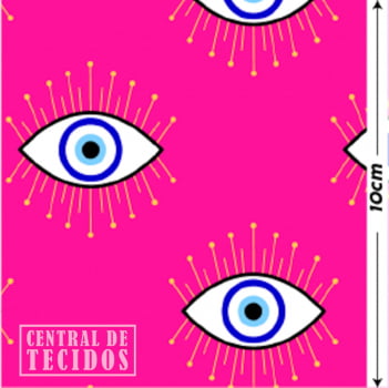 Supertouch Estampado | Olhos Místicos Pink G