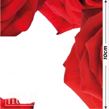 Oxford Digital | Rosas Reais Branco Vermelho